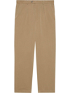 GUCCI HIGH-WAIST TAILORED TROUSERS,639398ZAF7Y2066