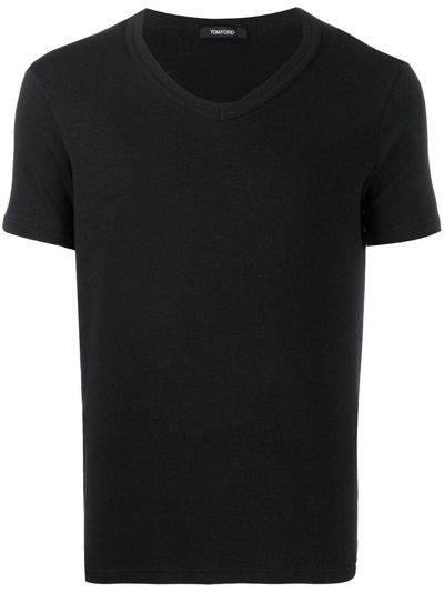 Tom Ford Underwear V-neck Cotton T-shirt