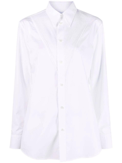 Bottega Veneta Pleated-yoke Cotton Shirt