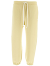BECOME ONE FLEECE TROUSERS WITH ANKLE ELASTIC,PANTALONEUPALEYELLOW