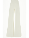 BECOME ONE HIGH-WAISTED TROUSERS WITH ELASTIC BAND,PANTALONEWHITE