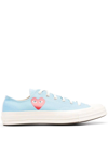 Comme Des Garçons Play Comme Des Garcons Play X Converse Chuck Taylor All Star Canvas Low-top Sneakers