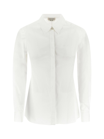 Alexander Mcqueen Shirt Woman In White