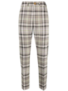 VIVIENNE WESTWOOD MULTIcolour CHECK trousers,12030003W003JGREENBEIGE