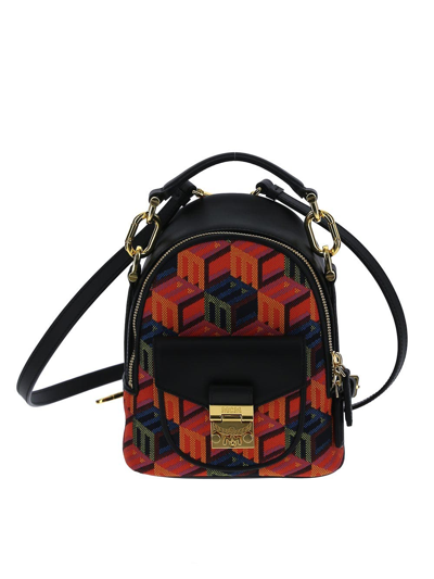 Mcm Patricia Small Convertible Backpack In Multicolor