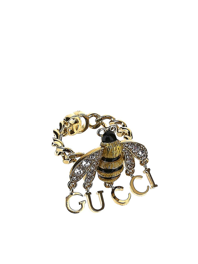 Gucci Bee Ring In Gold