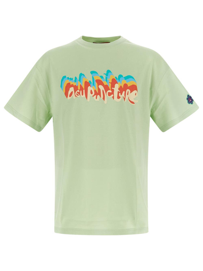 Acupuncture T-shirt Mint In Green