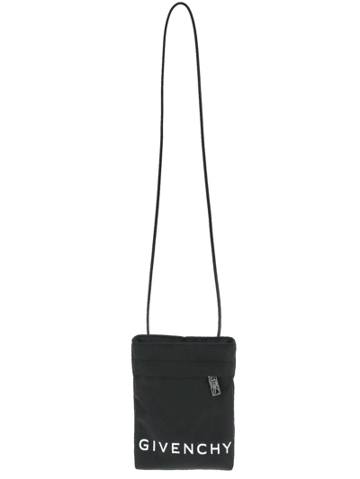 Givenchy Black Phone Pouch