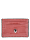 ALEXANDER MCQUEEN CORAL CARD CASE,6320381JMVY5750