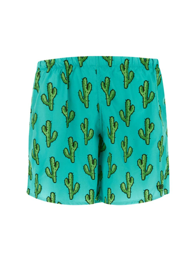 Yes I Am Cactus Beach Shorts In Blue