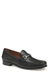 J And M Collection Baldwin Bit Loafer In Black Sheepskin