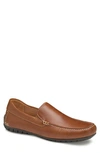 Johnston & Murphy Men's Cort Venetian Shoes Men's Shoes In Tan Full Grain