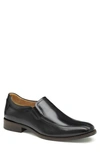 Johnston & Murphy Men's Lewis Venetian Loafers In Black Full Grain