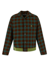 LANVIN CHECKERED SHIRT,RMSI004051624490