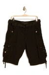 X-ray Belted Cargo Shorts In Black