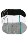 STANCE GAMUT 2 ASSORTED 3-PACK NO-SHOW SOCKS