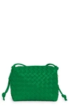 Bottega Veneta Medium Loop Intrecciato Bag In Parakeet