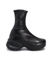 Givenchy G Lambskin Ankle Clog Boots In Black