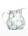 MACKENZIE-CHILDS STERLING CHECK CREAMER