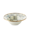 Mackenzie-childs Sterling Check Breakfast Bowl