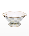 MACKENZIE-CHILDS STERLING CHECK LARGE COLANDER