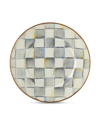 Mackenzie-childs Sterling Check Salad Plate