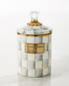 Mackenzie-childs Medium Sterling Check Canister