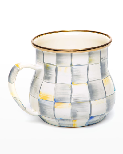 MACKENZIE-CHILDS STERLING CHECK MUG