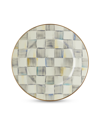 Mackenzie-childs Sterling Check Dinner Plate