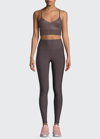 Alo Yoga High-waist Airlift Full-length Leggings In Espresso