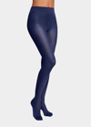 Wolford Pure 10 Tights In Dark Navy