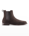 KOIO MEN'S TRENTO SUEDE CHELSEA BOOTS