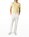 Lacoste Men's Pima Crew T-shirt In Napolitan Yellow