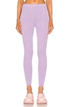 Givenchy Lace Monogram Stretch Legging In Mauve