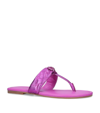Kurt Geiger Women's Kensington T-strap Sandals In Fuchsia