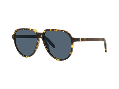 DIOR ESSENTIAL AI BROWN HAVANA PILOT SUNGLASSES