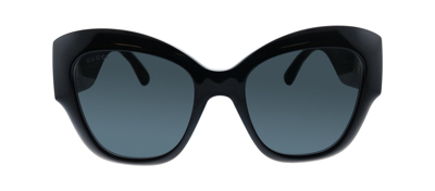 Gucci Gg 0808s 001 Cat-eye Sunglasses In Grey