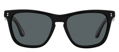 Oliver Peoples Lynes Square-frame Tortoiseshell Acetate Polarised Sunglasses In Grey