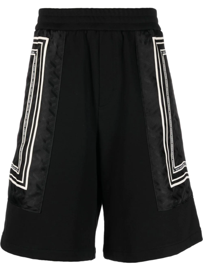 Versace La Greca Shorts, Male, Black, Xl