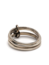 Werkstatt:münchen Connected Infinity Stackable Ring In Silber