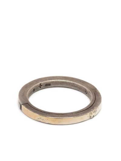 Parts Of Four Sistema 18kt Gold-plated Ring In Silber