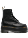 Dr. Martens' Dr. Martens "jadon" Combat Boots In Black
