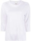 ALLUDE THREE-QUARTER SLEEVES TOP