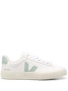 Veja Campo Leather-trim Low-top Sneakers Sneakers In White