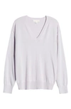 Treasure & Bond V-neck Sweater In Purple Evening