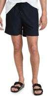 Carhartt Chase Swim Trunks In Navy/gold