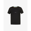 GIVENCHY 4G LOGO-EMBROIDERED SLIM-FIT COTTON-JERSEY T-SHIRT