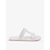 CHRISTIAN LOUBOUTIN SURF LEATHER SANDALS