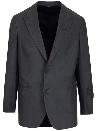 Fendi Suit Jackets In Blue