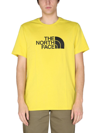 THE NORTH FACE THE NORTH FACE MEN'S YELLOW OTHER MATERIALS T-SHIRT,NF0A2TX37601 L